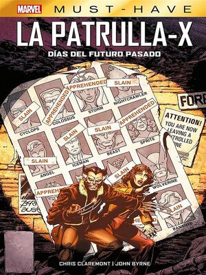 cover image of Marvel Must Have. La Patrulla-X. Días del futuro pasado